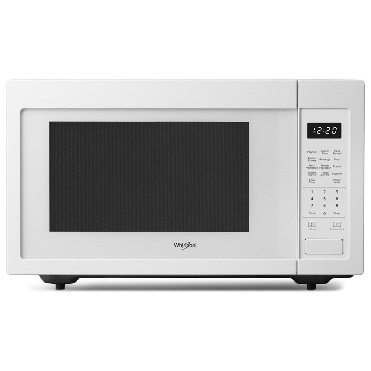 Whirlpool 1.6 cu. ft. Countertop Microwave with 1,200Watt Cooking